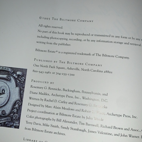 EUC Biltmore Estate coffee table book - Picture 4 of 7